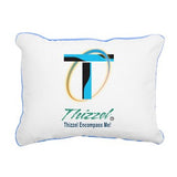 Thizzel Encompass Logo Rectangular Canvas Pillow