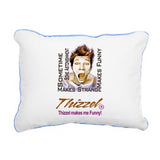 Thizzel makes me Funny Rectangular Canvas Pillow