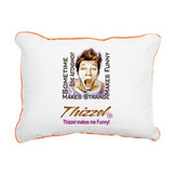 Thizzel makes me Funny Rectangular Canvas Pillow