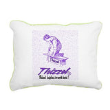Thizzel Work Rectangular Canvas Pillow