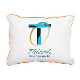 Thizzel Encompass Logo Rectangular Canvas Pillow