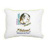 Only Thizzel Logo Rectangular Canvas Pillow