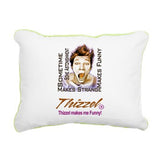 Thizzel makes me Funny Rectangular Canvas Pillow