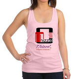 Thizzel Creativity Logo Racerback Tank Top