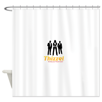 Thizzel Career Shower Curtain