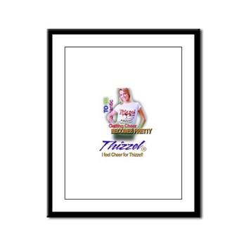 I feel Cheer for Thizzel Framed Panel Print