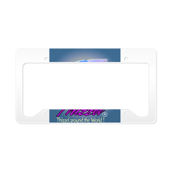 Thizzel Globe License Plate Holder