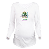 Thizzel Nice Goods Logo Long Sleeve Maternity T-Shirt