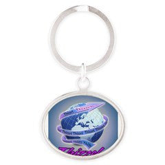 Thizzel Globe Keychains