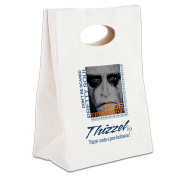 Thizzel create a pure Ambiance Canvas Lunch Tote