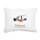 Bridge Logo Rectangular Canvas Pillow