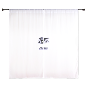 Thizzel Sight Logo Curtains