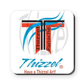 Have a Thizzel Art Cork Coaster