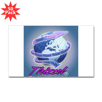 Thizzel Globe Decal