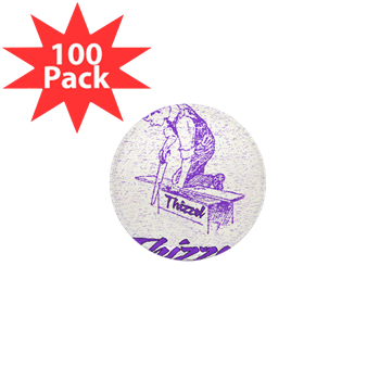Thizzel Work Mini Button (100 pack)