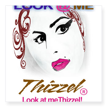 Look at Me Thizzel Sticker