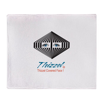 Thizzel Face Logo Throw Blanket