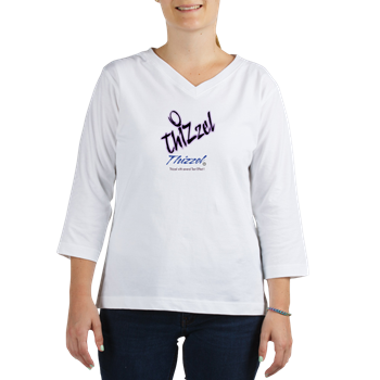 Text effect Logo Women's Long Sleeve Shirt (Women's Long Sleeve Shirt (3/4 Sleeve)