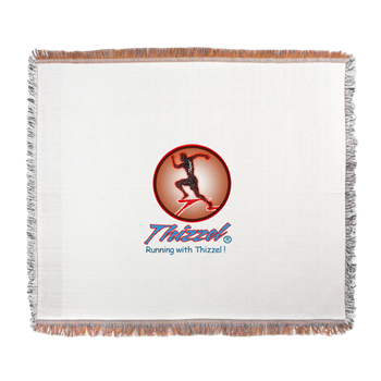 Runner Logo Woven Blanket