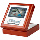 Thizzel Exist Logo Keepsake Box