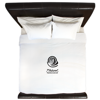 Thizzel Sketch Logo King Duvet