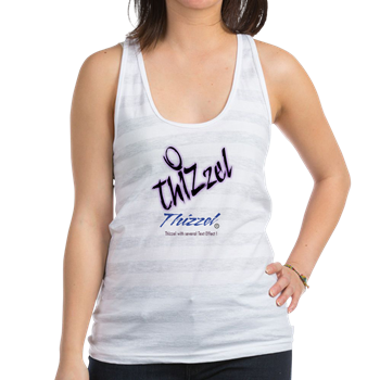 Text effect Logo Racerback Tank Top