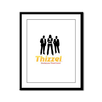Thizzel Career Framed Panel Print