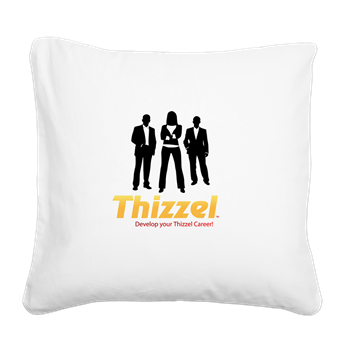 Thizzel Career Square Canvas Pillow