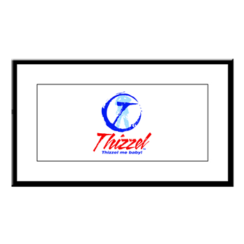 Thizzel Small Framed Print