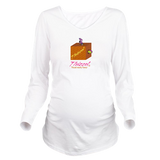 Funny Logo Long Sleeve Maternity T-Shirt