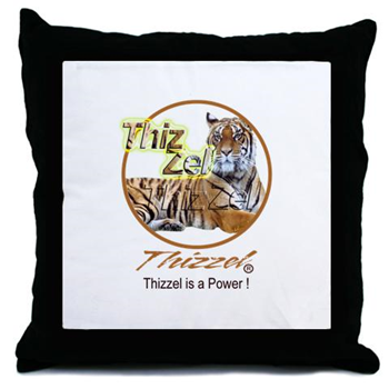 Power Logo Throw Pillow