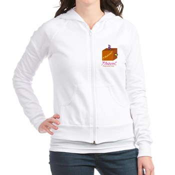 Funny Logo Fitted Hoodie