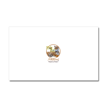 Power Logo Car Magnet 20 x 12
