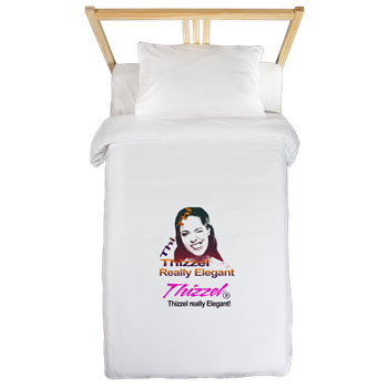 Thizzel Elegant Logo Twin Duvet