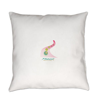 Progressing Vector Logo Everyday Pillow