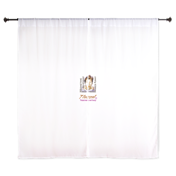Thizzel makes me Funny Curtains