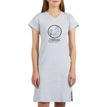 Mom Baby Logo Women's Nightshirt