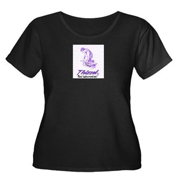 Thizzel Work Plus Size T-Shirt