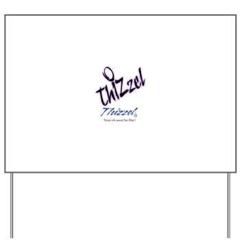 Text Effect Logo Yard Sign