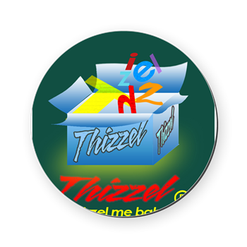 Thizzel Gifts Cork Coaster