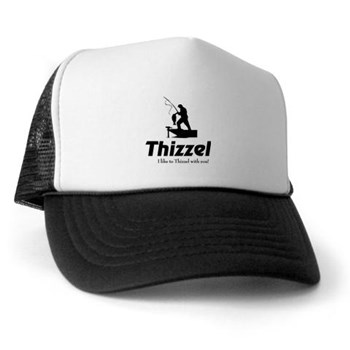 Thizzel Fishing Trucker Hat