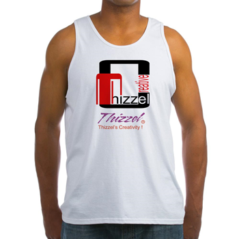 Thizzel Creativity Logo Tank Top