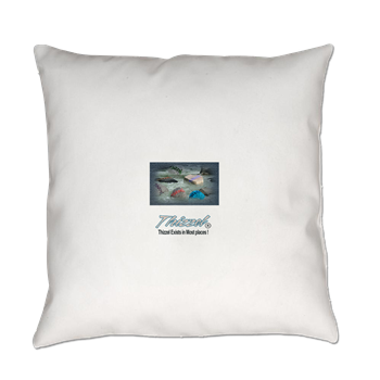 Thizzel Exist Logo Everyday Pillow