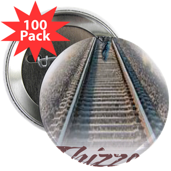 Railway Logo 2.25" Button (100 pack)