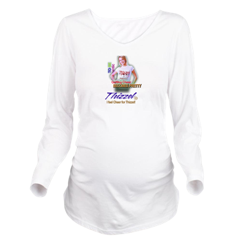 I feel Cheer for Thizzel Long Sleeve Maternity T-Shirt