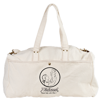 Mom Baby Logo Duffel Bag