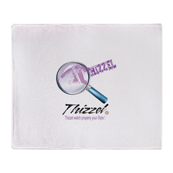 Magnifier Logo Throw Blanket