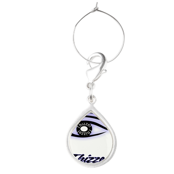 Thizzel Sight Logo Teardrop Wine Charm