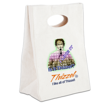 All of Thizzel Logo Canvas Lunch Tote