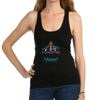 Thizzel Successful Logo Racerback Tank Top